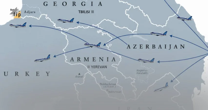 Ադրբեջանական ավիաընկերությունների թռիչքները ՀՀ օդային տարածքով կտրուկ աճել են. FIP
