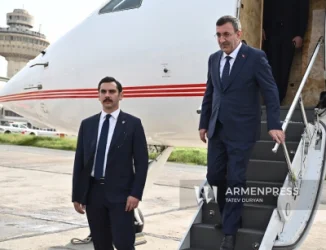 Երևան ժամանեց Թուրքիայի փոխնախագահը