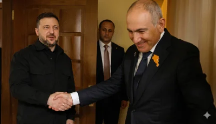 ՏԵՍԱՆՅՈւԹ. Զելենսկին կադրեր է հրապարակել Փաշինյանի հետ հանդիպումից