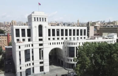 Armenia's Foreign Ministry on the Summoning of Its Ambassador in Russia