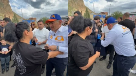 ՏԵՍԱՆՅՈՒԹ. Տղայիս անունը ձեր պատվին Նիկոլ եմ դրել․ Արենիի բնակիչը՝ վարչապետին