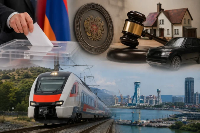 13:00 Լուրերը մեկ տողով. ԿԸՀ-ի խիստ զգուշացումը, նախկին պաշտոնյայի գույքը բռնագանձվել է, Երևան-Բաթումի գնացքը վերադառնում է