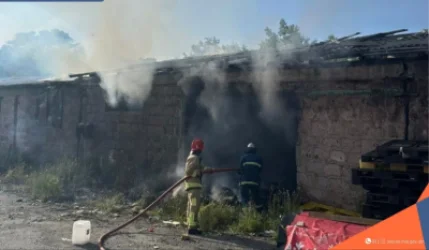 Հրդեհ՝ Արին Բերդի փողոցում