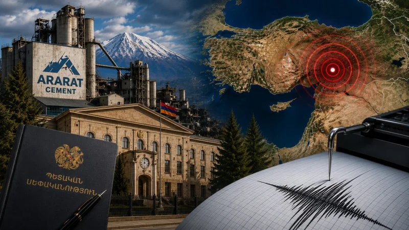 12:00 Լուրերը մեկ տողով. «Արարատի ցեմենտի» պետականացում, երկրաշարժ Թուրքիայում