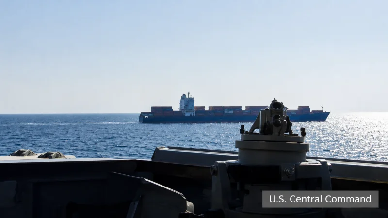CENTCOM․ ԱՄՆ-ը հարվածել է Հորմուզի նեղուցում գտնվող բեռնանավին