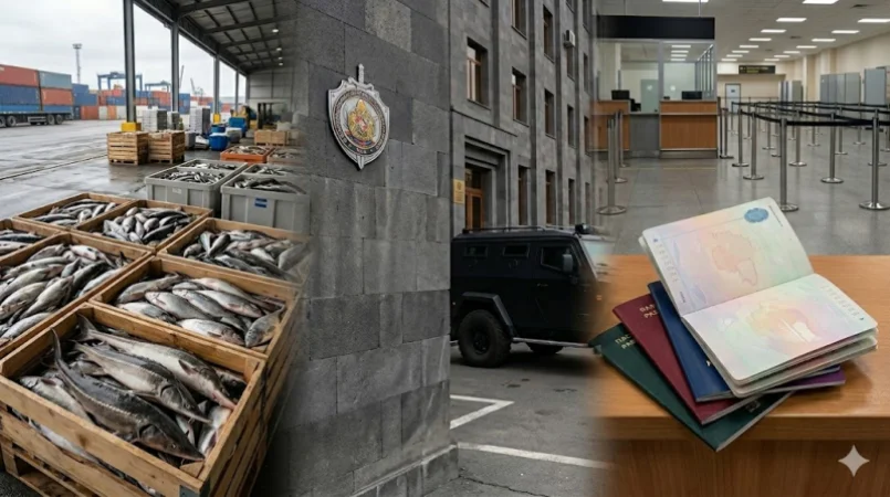 13:00 Լուրերը մեկ տողով. Ձկան արտահանման արգելք, ԱԱԾ-ի ահաբեկչությունը, չեղարկված վիզաներ