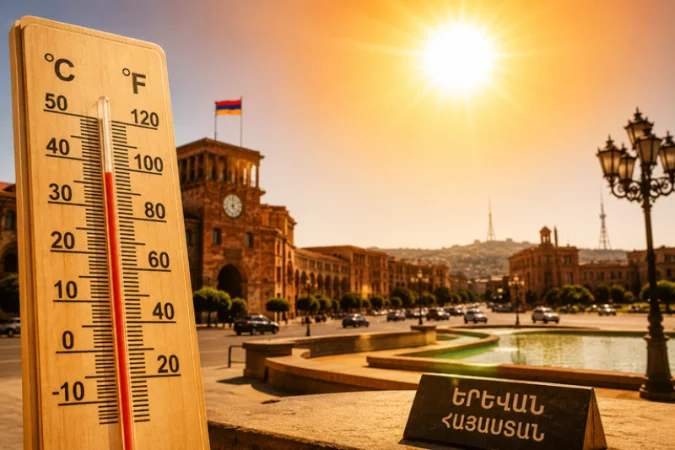 Հունիսի 20-ին սպասվում են տարվա ամենաբարձր ջերմաստիճանները