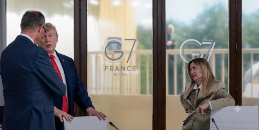 Մելոնին G7-ի գագաթնաժողովում աղաչում էր լուսանկարվել. Թրամփ