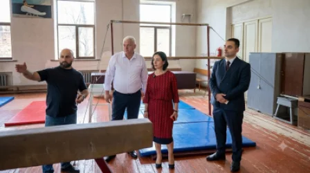 Ժաննա Անդրեասյանը ծանոթացել է ՀՖԿՍՊԻ-ում իրականացված վերանորոգման աշխատանքներին