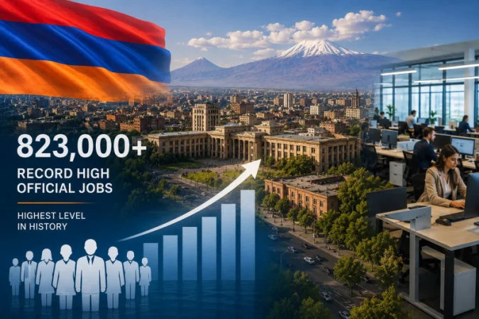 15:00 Լուրերը մեկ տողով.Ռեկորդային աշխատատեղեր, ԵԱՏՄ քայքայման վտանգ