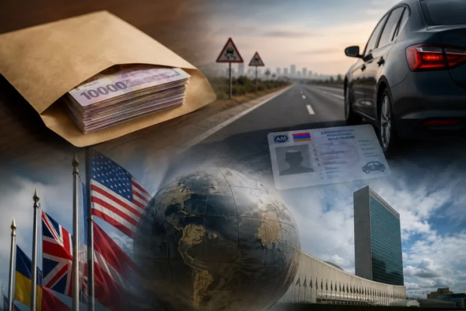 11:00 Լուրերը մեկ տողով. Ընտրակաշառքի գործ, վարորդական նոր կանոններ և միջազգային զարգացումներ