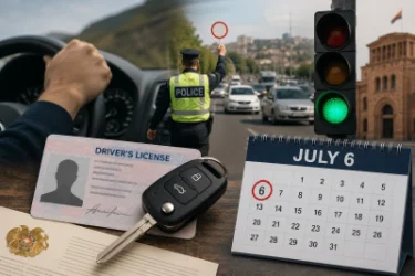 Հուլիսի 6-ից վարորդական իրավունքը հնարավոր կլինի վերականգնել առանց քննության
