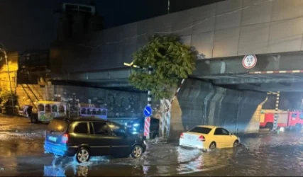 Երևանում 20 րոպեում կրկնակի ավելի տեղում է եղել, քան 1 ամսվա նորման էր