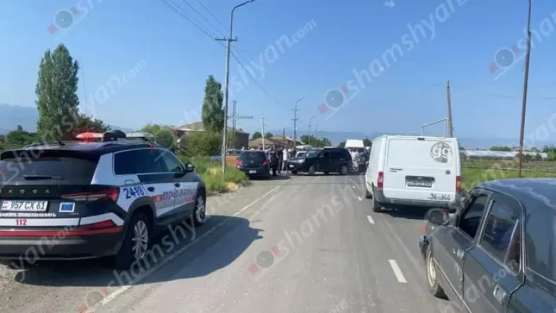 Արմավիրի մարզում կարկուտից ու ուժգին քամուց տուժած բնակիչները փակել են Մարգարա–Վանաձոր–Տաշիր ավտոճանապարհը