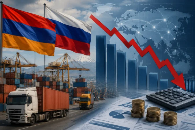 Ռուսաստանի հետ առևտրի անկումը շարունակվում է․ հրապարակվել են նոր տվյալները