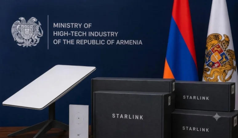 Starlink-ը Հայաստանին 56 արբանյակային ինտերնետի սարքավորում է փոխանցել