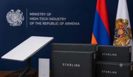 Starlink-ը Հայաստանին 56 արբանյակային ինտերնետի սարքավորում է փոխանցել