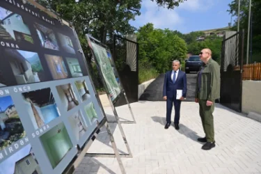 Ալիևն այսօր այցելել է օկուպացված հայկական Շուշի և Ստեփանակերտ