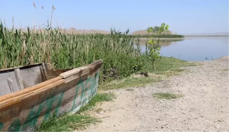 Թուրքիայի հարավում լիճը ցամաքման եզրին է