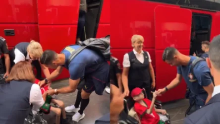 Քաղցկեղ ունեցող Արեգը հանդիպել է Ռոնալդուին