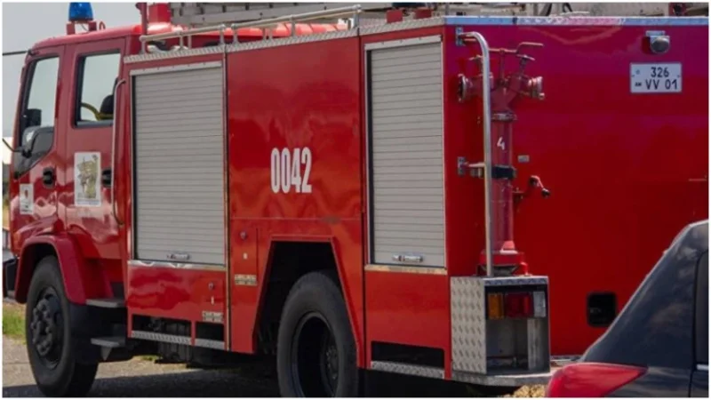 Հրդեհ` Երևանի շենքերից մեկում