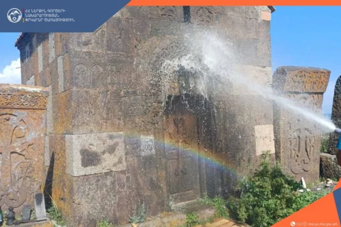 Հրդեհ է բռնկվել մատուռում․ այրվել և ջերմահարվել են սրբապատկերներ
