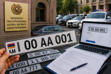 Երեք օրում քաղաքացիները ավելի քան 234 միլիոն դրամ են վճարել տարբերվող ավտոհամարանիշների համար