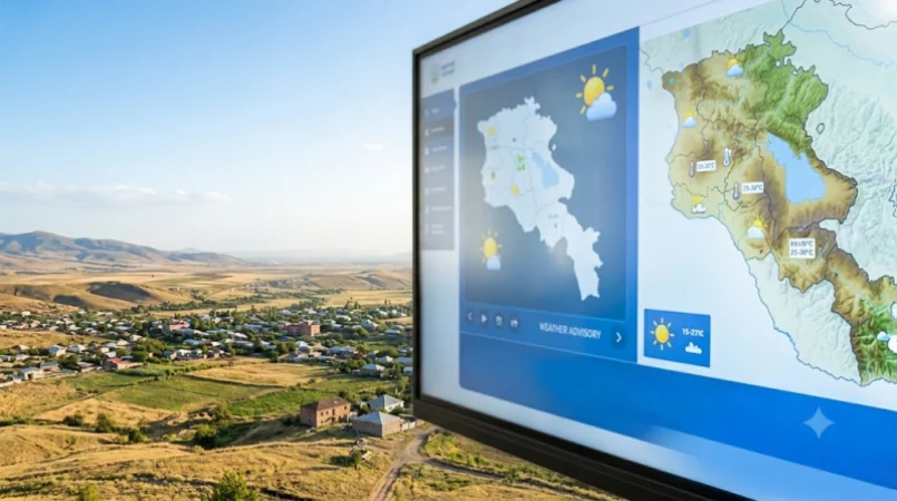 Օգոստոս ամսվա եղանակը