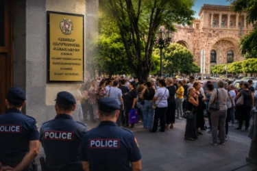 Ծառուկյանի ընկերությունների աշխատակիցները կառավարության մոտից գնացին ՊԵԿ