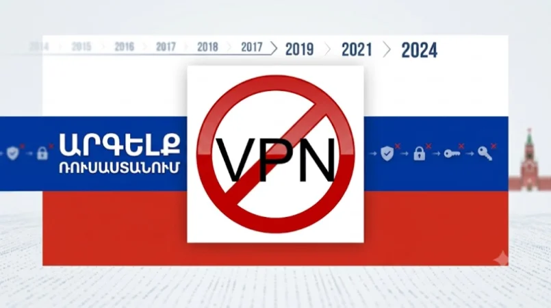 Ռուսաստանում VPN-ների նոր արգելափակումներ են սկսվել