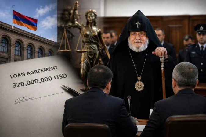 11:00 Новости в одном предложении. Новый кредит на 320 миллионов долларов. Участие Католикоса в суде