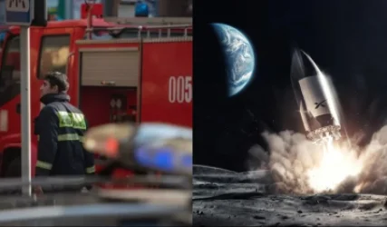 13:00 News in Brief: Gas Station Explosion, Rocket Upper Stage Falls on Moon's Surface