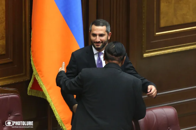 Рубен Рубинян стал самым молодым председателем парламента мира