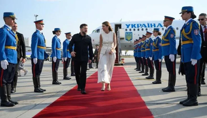 Zelensky Visits Serbia for Important Talks with Vucic