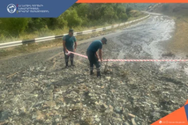 Mudflow in Vayots Dzor: Traffic Restored