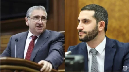 Rubinyan and Khachatryan Debate Over the Difference in Area Measurements