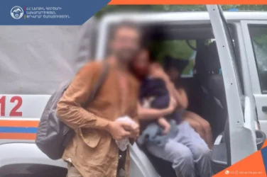Family with Two Children Stranded on the Road to Jukhtak Monastery; Rescuers Come to the Aid