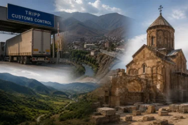 17:00 News in One Line: Customs Control of TRIPP, Azerbaijani Specialists in Meghri, Restoration of Armenian Church