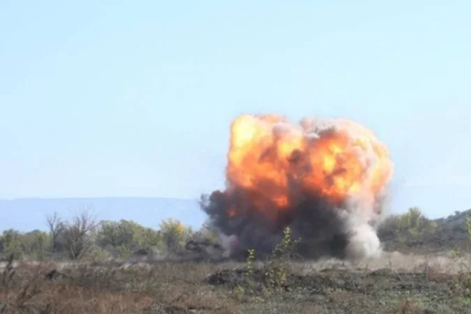 A Mine Explodes Under a 73-Year-Old Man's Feet in Kelbajar