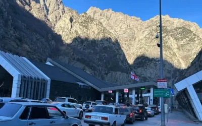 Kazbegi Checkpoint Closed: People and Vehicles Evacuated to Safety