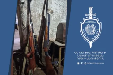 Watch: Drugs and Weapons Found in Vardenis, 52-Year-Old Man Arrested