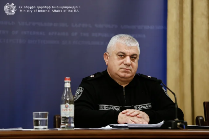 Арам Геворгян назначен начальником Военной полиции Минобороны РА
