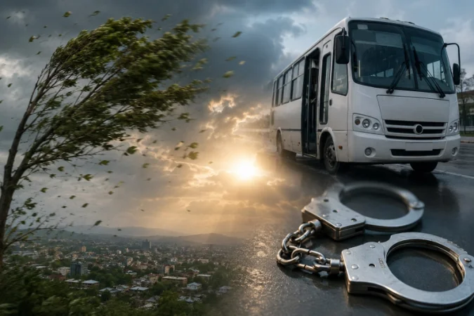 20։00 Լուրերը մեկ տողով. Քամին կուժգնանա, երթուղայինի վարորդը ձերբակալվել է