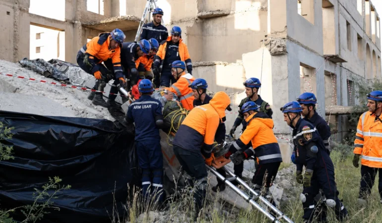 Armenian Urban Search and Rescue Team Evaluated on 160 Criteria