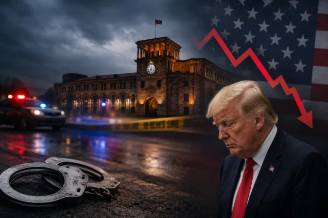 13:00 News Brief: New Crime Trends in Armenia, Decline in Trump's Ratings in the USA