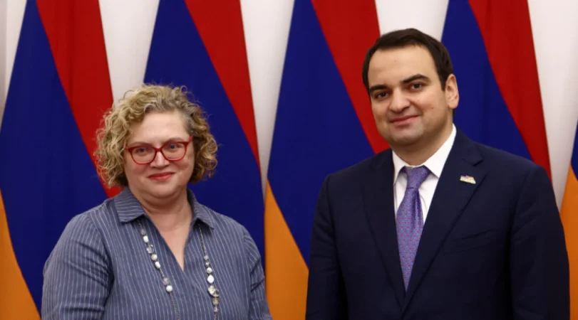 Narek Karapetyan Meets With the Ambassador of the United Kingdom and Northern Ireland