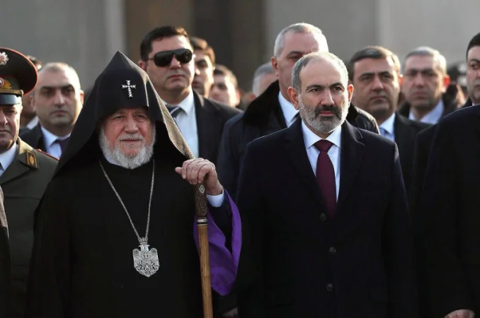 Government's New Program: Removal of the Catholicos, Church Reform, and New Elections