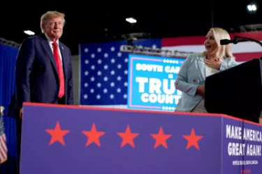 Trump Jokes About Press Secretary Prioritizing Her Children Over Him