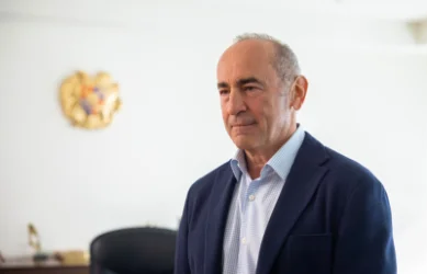 VIDEO: Robert Kocharyan Arrested; His Son Also Involved in the Case