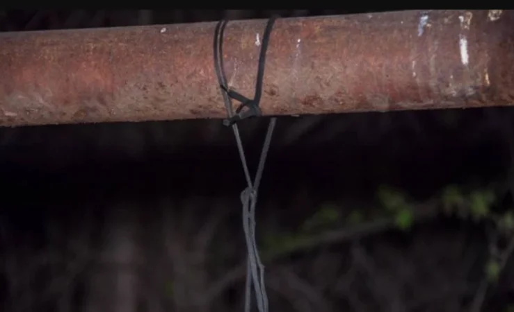 Գազատարից կախված դի է հայտնաբերվել